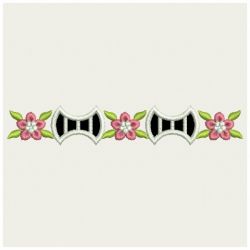 Flower Border Cutworks 08 machine embroidery designs