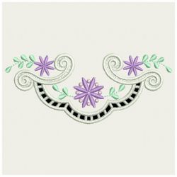 Heirloom Flower Cutworks 02(Lg) machine embroidery designs