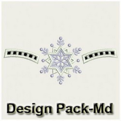 Snowflake Border Cutworks(Md) machine embroidery designs