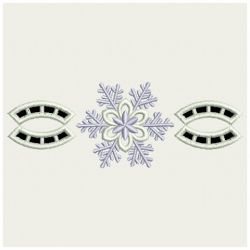 Snowflake Border Cutworks 09(Lg) machine embroidery designs