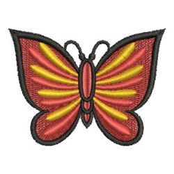 Colorful Butterflies 08 machine embroidery designs