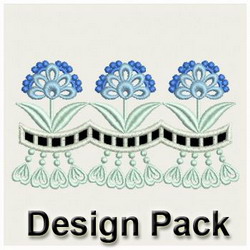 Cornflower Cutworks machine embroidery designs