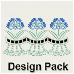 Cornflower Cutworks machine embroidery designs