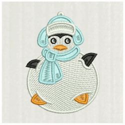 FSL Funny Penguins 07 machine embroidery designs