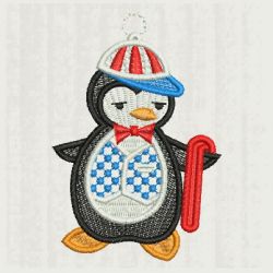 FSL Funny Penguins 08 machine embroidery designs