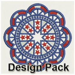 Patriotic Quilt machine embroidery designs