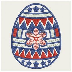 Patriotic Easter Eggs 01 machine embroidery designs