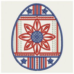 Patriotic Easter Eggs 08 machine embroidery designs