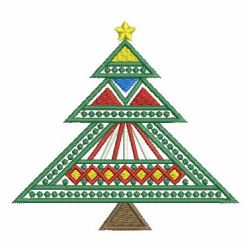 Christmas Trees 02 machine embroidery designs