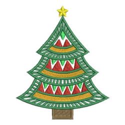 Christmas Trees 03 machine embroidery designs