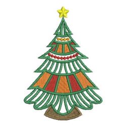 Christmas Trees 06 machine embroidery designs