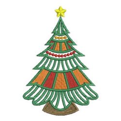 Christmas Trees 06 machine embroidery designs