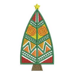 Christmas Trees 09 machine embroidery designs