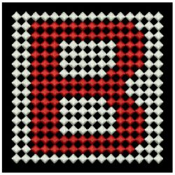Mosaic Alphabet Quilt 02 machine embroidery designs