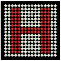 Mosaic Alphabet Quilt 08