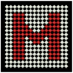 Mosaic Alphabet Quilt 13