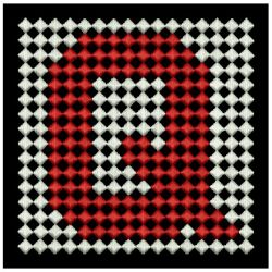 Mosaic Alphabet Quilt 17 machine embroidery designs