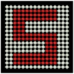 Mosaic Alphabet Quilt 19