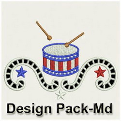 Patriotic Cutworks(Md) machine embroidery designs