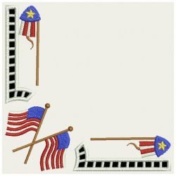 Patriotic Cutworks 01(Md) machine embroidery designs