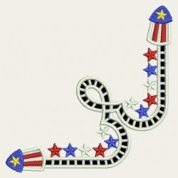 Patriotic Cutworks 07(Lg) machine embroidery designs