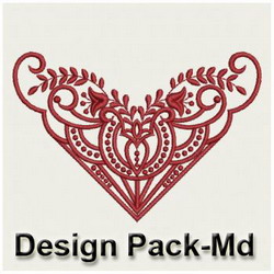 Fancy Redwork(Md) machine embroidery designs