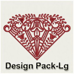 Fancy Redwork(Lg) machine embroidery designs