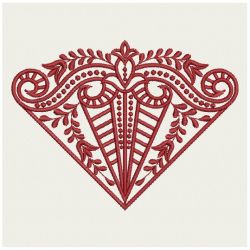 Fancy Redwork 07(Md) machine embroidery designs