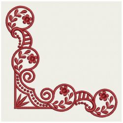 Fancy Redwork Corners 01(Sm)