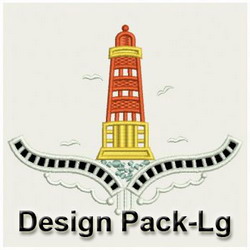 Lighthouse Cutworks(Lg) machine embroidery designs