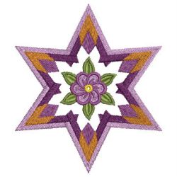 Fancy Flower Quilt 06 machine embroidery designs