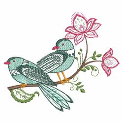 Love Birds 08(Sm) machine embroidery designs