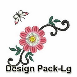 Heirloom Flowers(Lg) machine embroidery designs