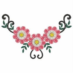 Heirloom Flowers 09(Md) machine embroidery designs