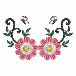 Heirloom Flowers 11(Md) machine embroidery designs