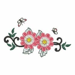 Heirloom Flowers 13(Md) machine embroidery designs
