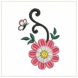 Heirloom Flowers 14(Md) machine embroidery designs