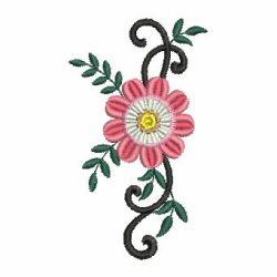 Heirloom Flowers 15(Md) machine embroidery designs