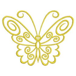 Golden Butterflies 01(Lg) machine embroidery designs