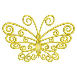 Golden Butterflies 08(Lg) machine embroidery designs