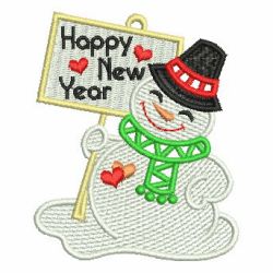 FSL Cute Snowman 03 machine embroidery designs