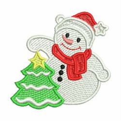 FSL Cute Snowman 04 machine embroidery designs