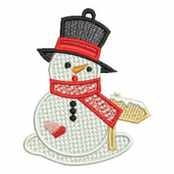 FSL Cute Snowman 07 machine embroidery designs