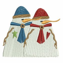 Country Snowman 1 09 machine embroidery designs