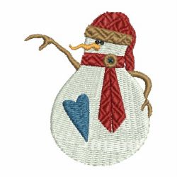 Country Snowman 1 11 machine embroidery designs