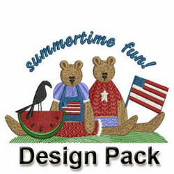 Country Bears 1 machine embroidery designs