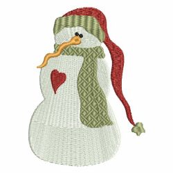 Country Snowman 2 07 machine embroidery designs