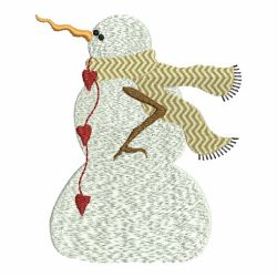 Country Snowman 2 09 machine embroidery designs