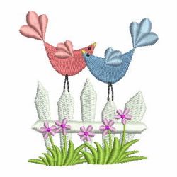 Country Love Birds 10 machine embroidery designs