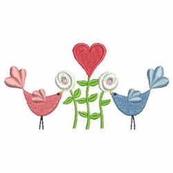 Country Love Birds 11 machine embroidery designs